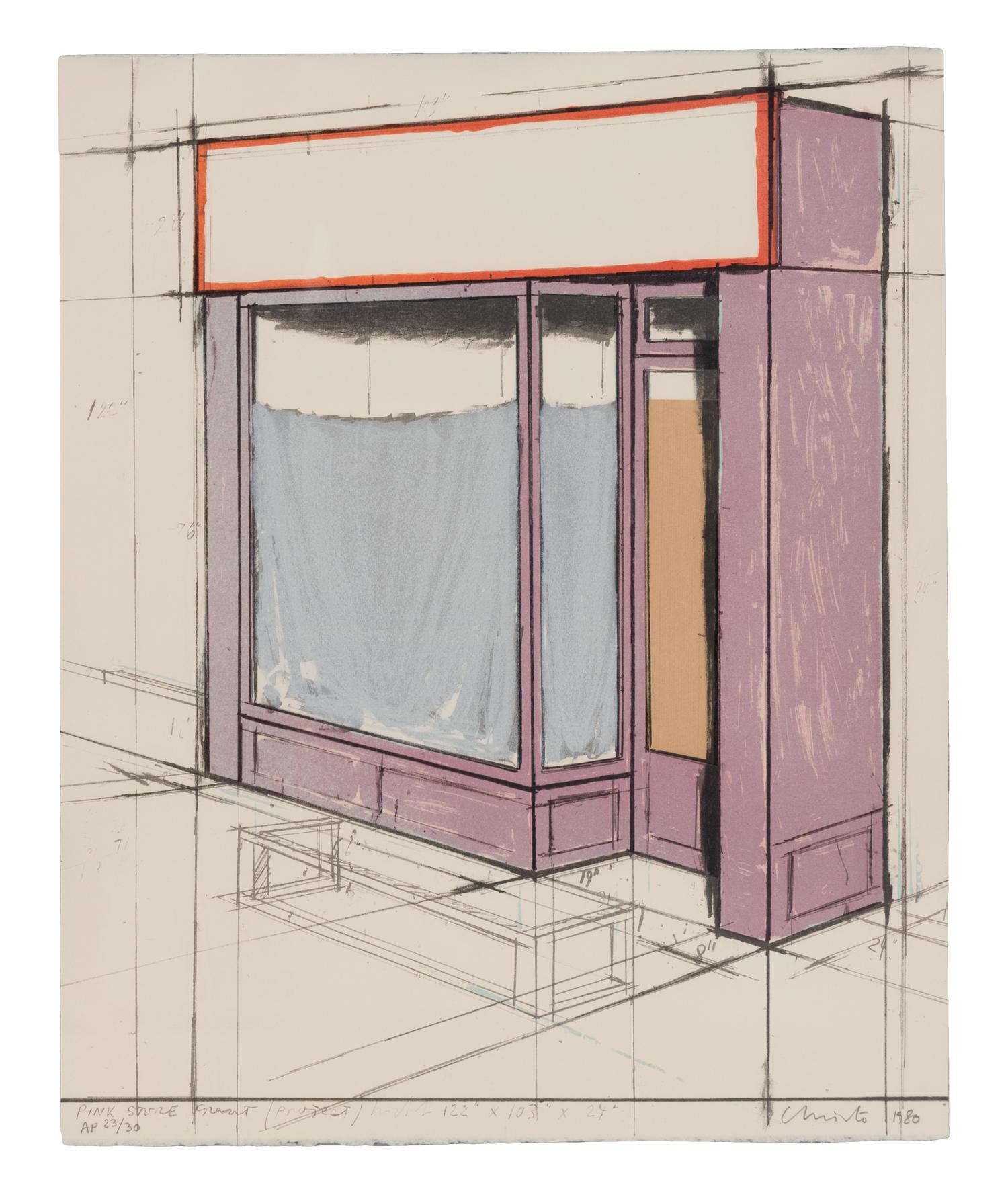 The Pink Store Front, Project Project from Marginalia , 1980