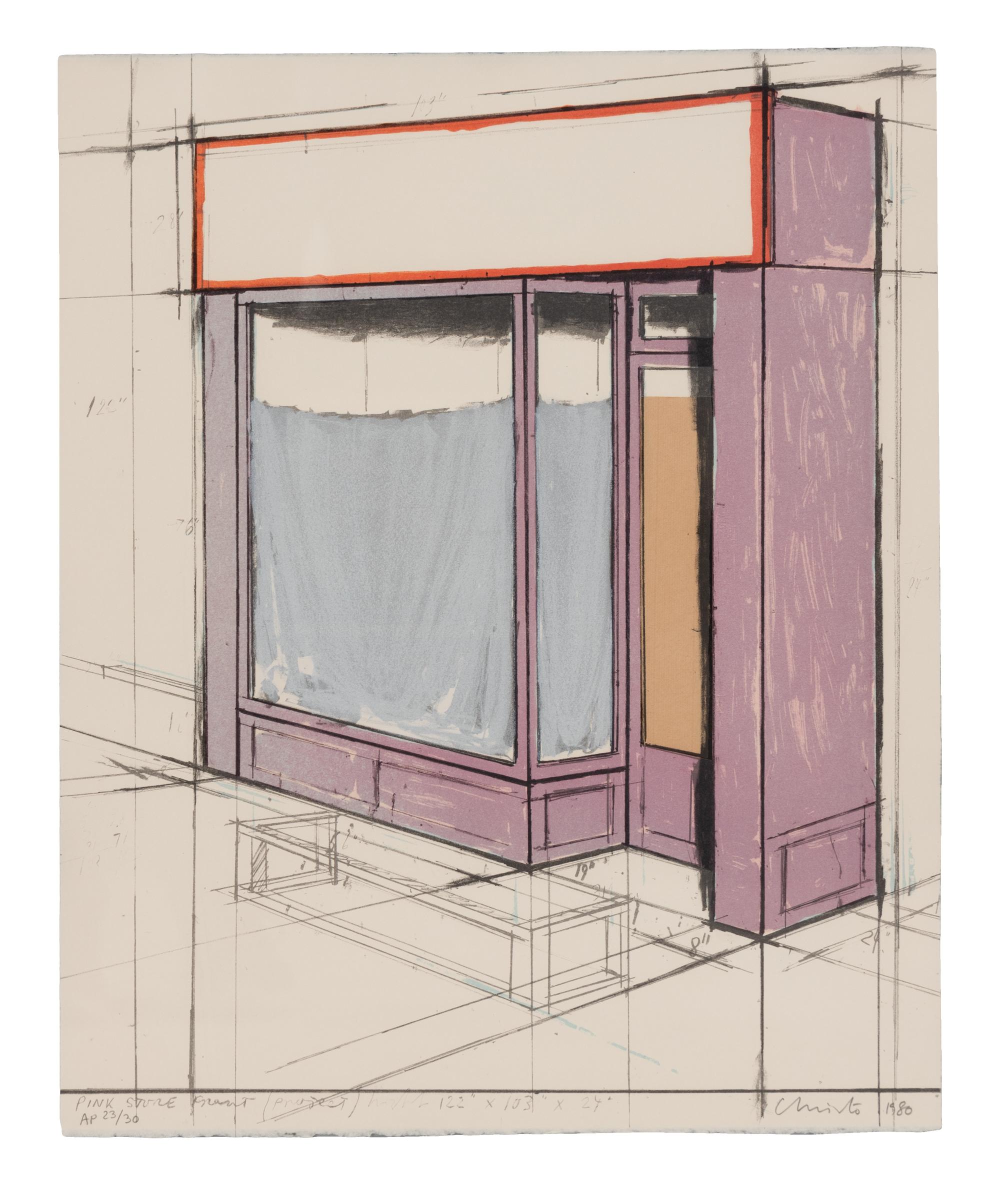 The Pink Store Front, Project Project from Marginalia , 1980