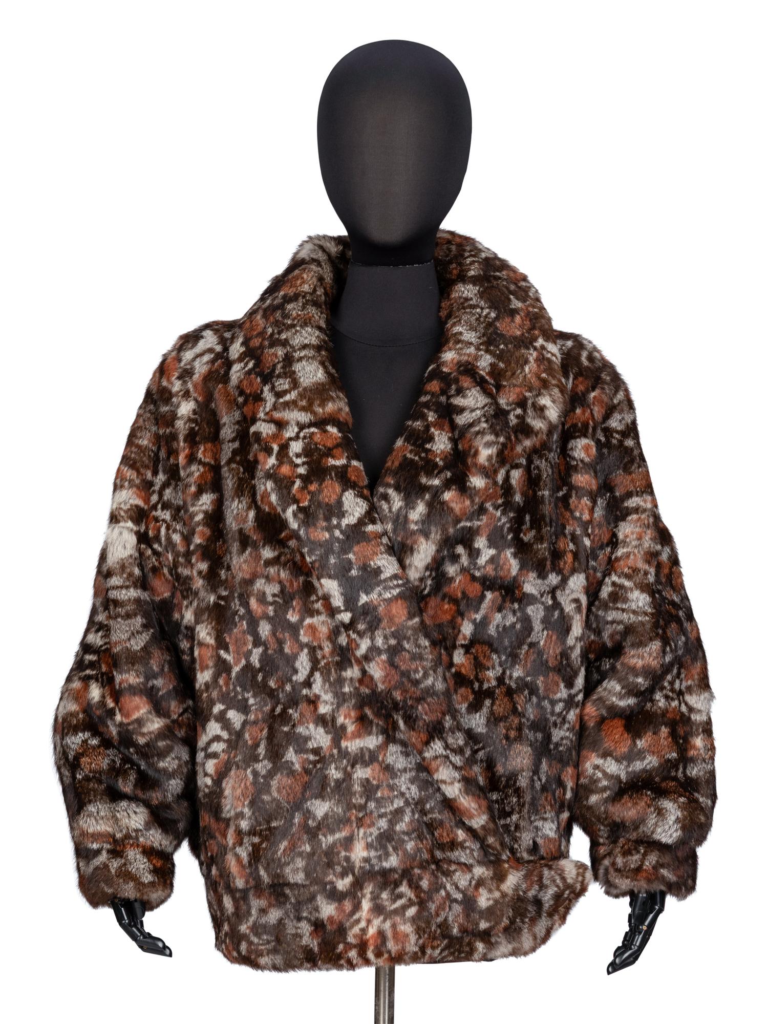 Fendi, Dyed Rabbit Fur Jacket