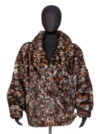 Fendi, Dyed Rabbit Fur Jacket