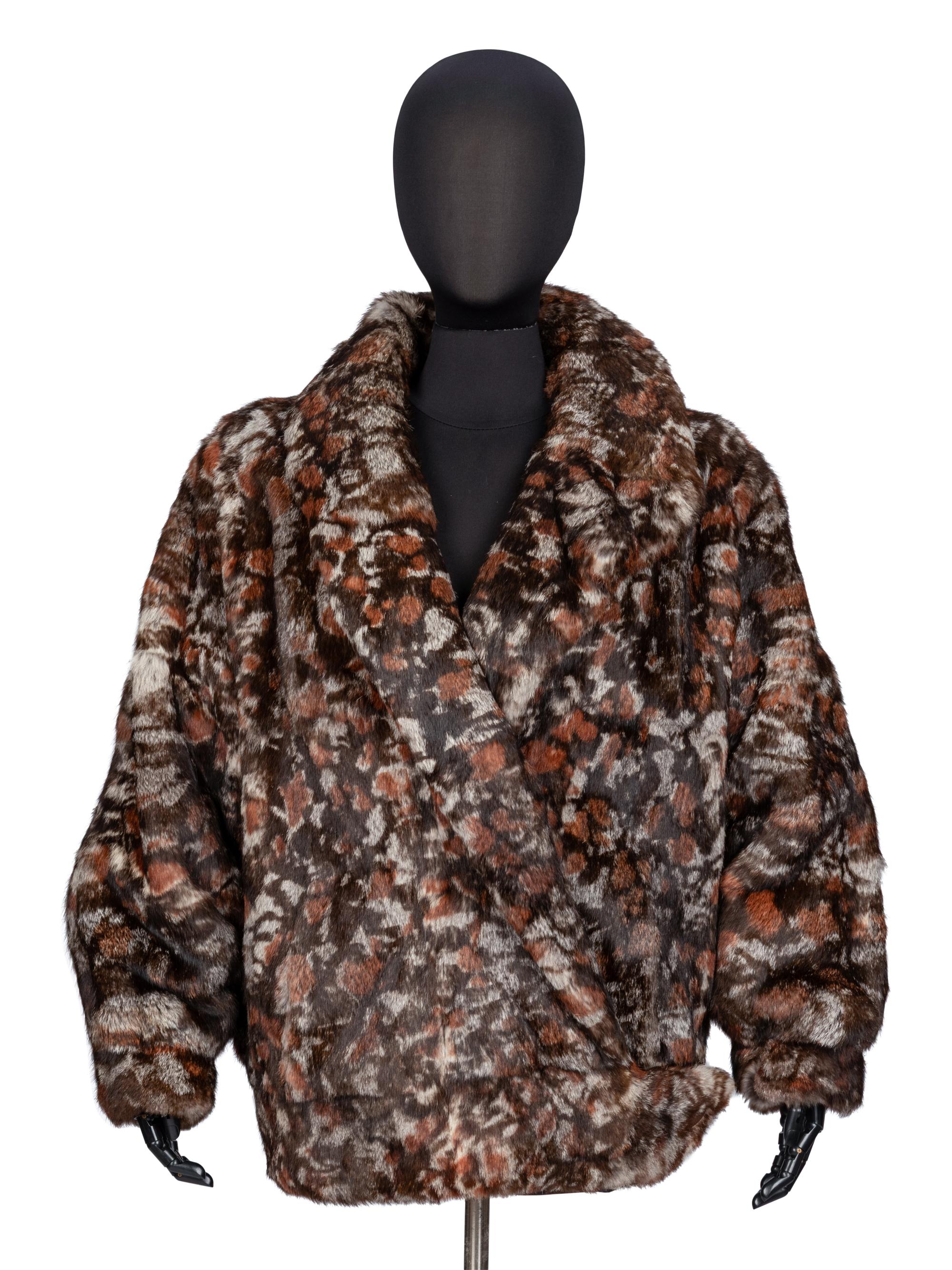 Fendi, Dyed Rabbit Fur Jacket