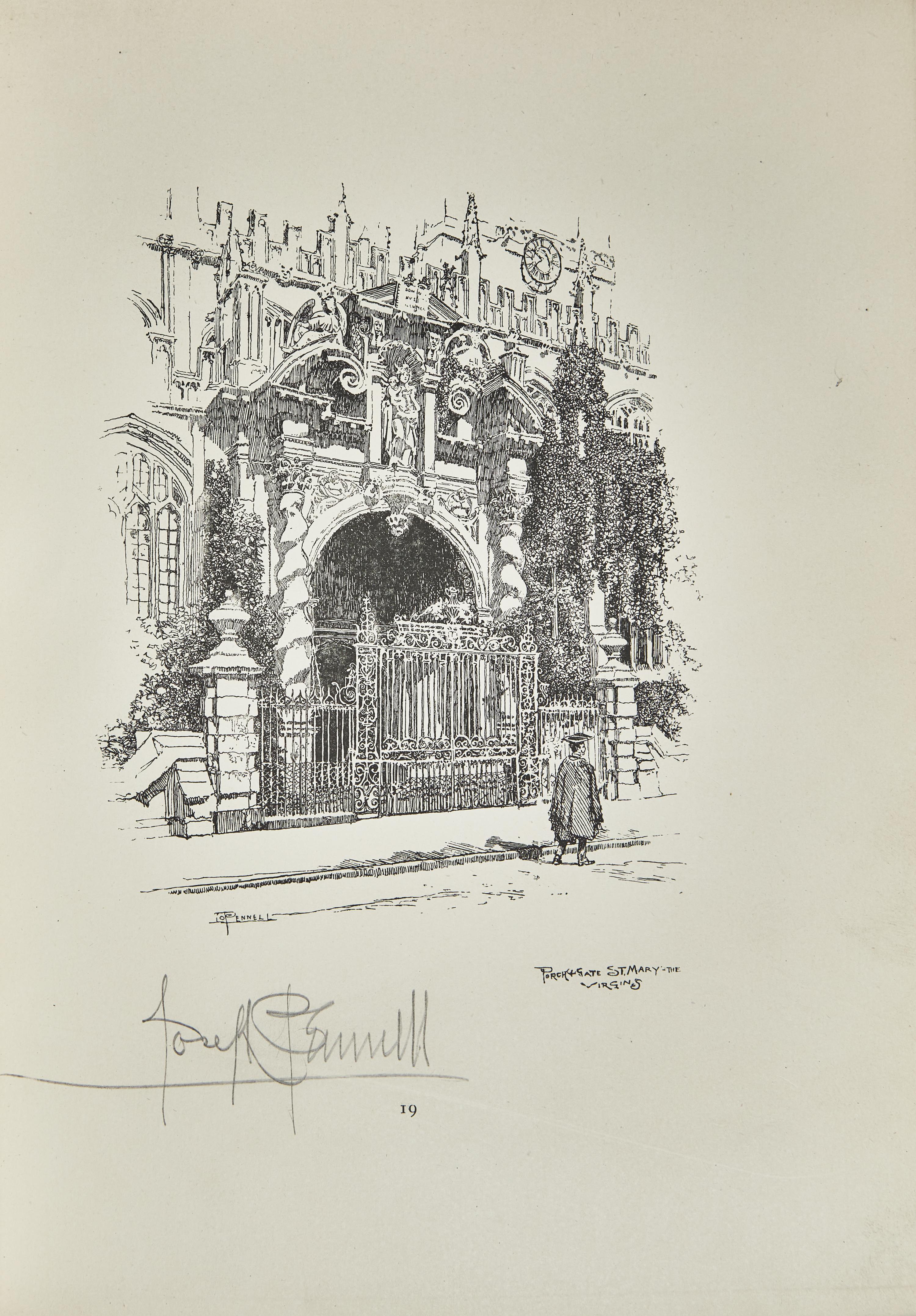 [Children’s & Illustrated] Dobson, Austin, and Harry Furniss, and Louis Wain, and Joseph Pennell, and Selwyn Image, et al. A Book of Drawings
