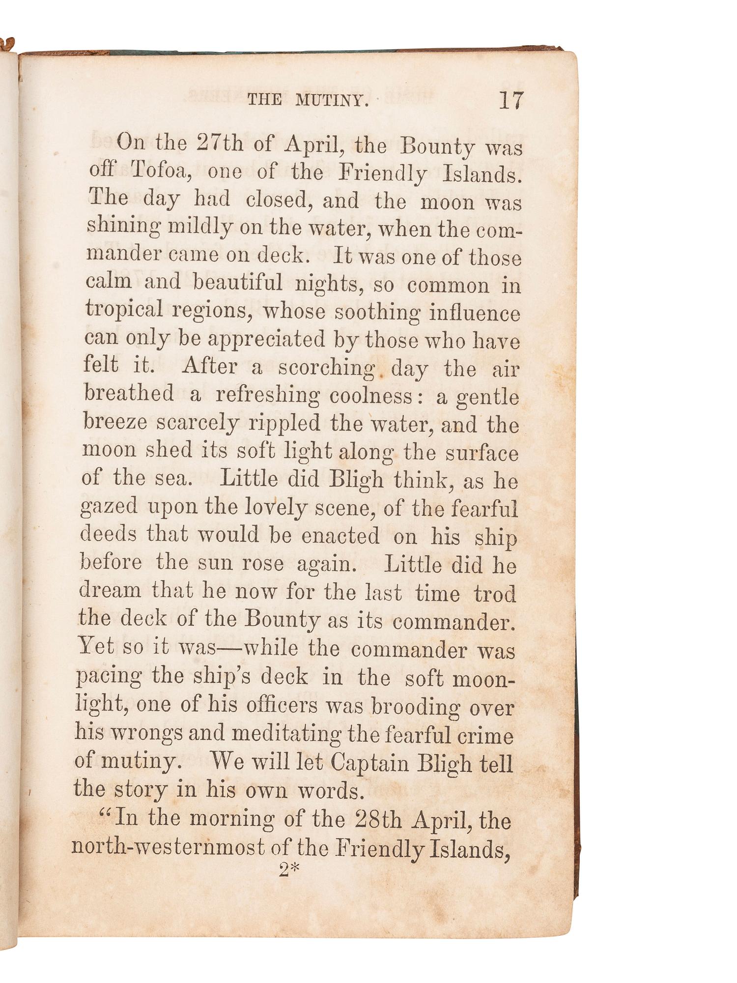 [MUTINY]. A group of 5 works about Mutiny on American ships, comprising: