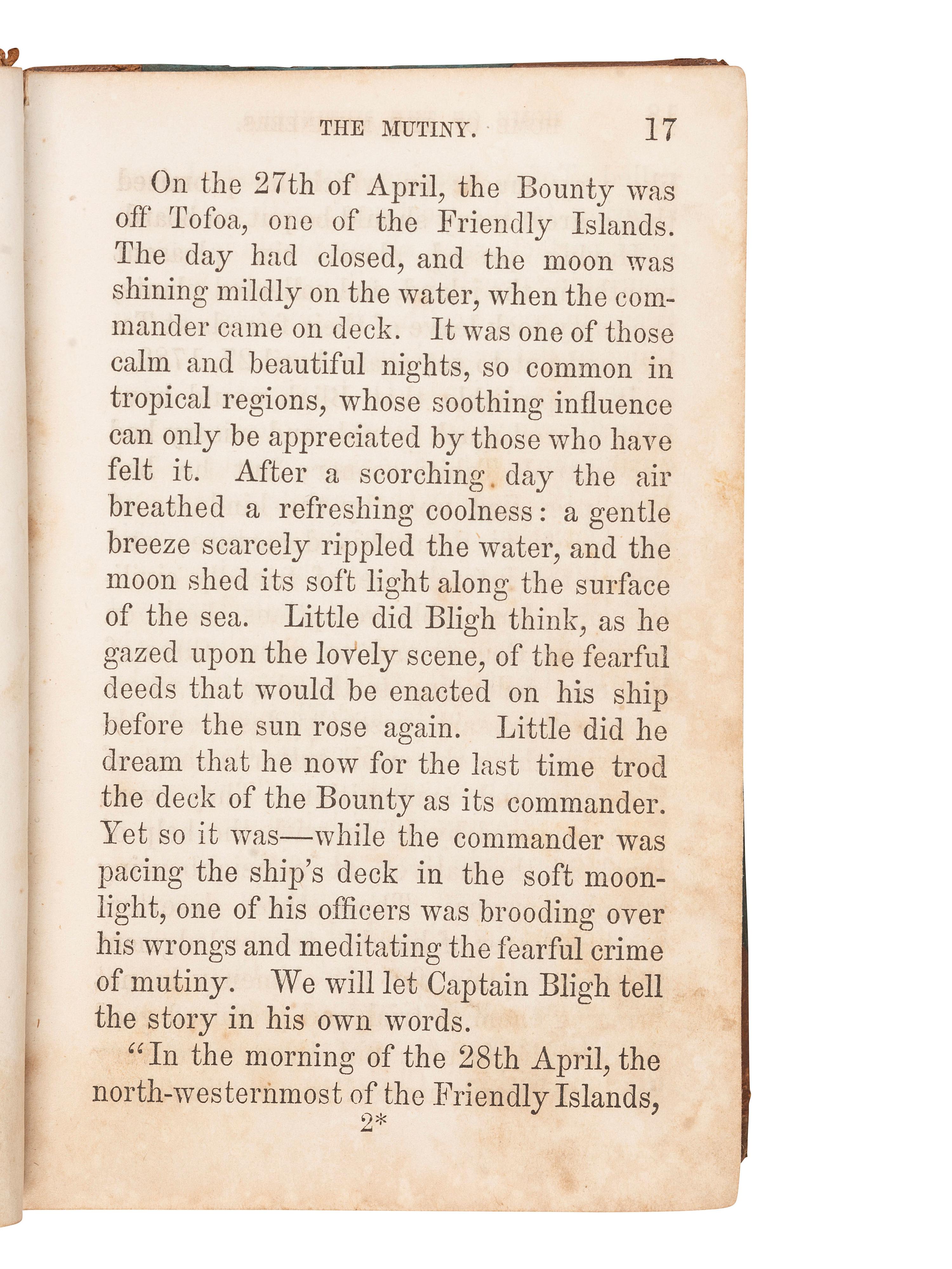 [MUTINY]. A group of 5 works about Mutiny on American ships, comprising: