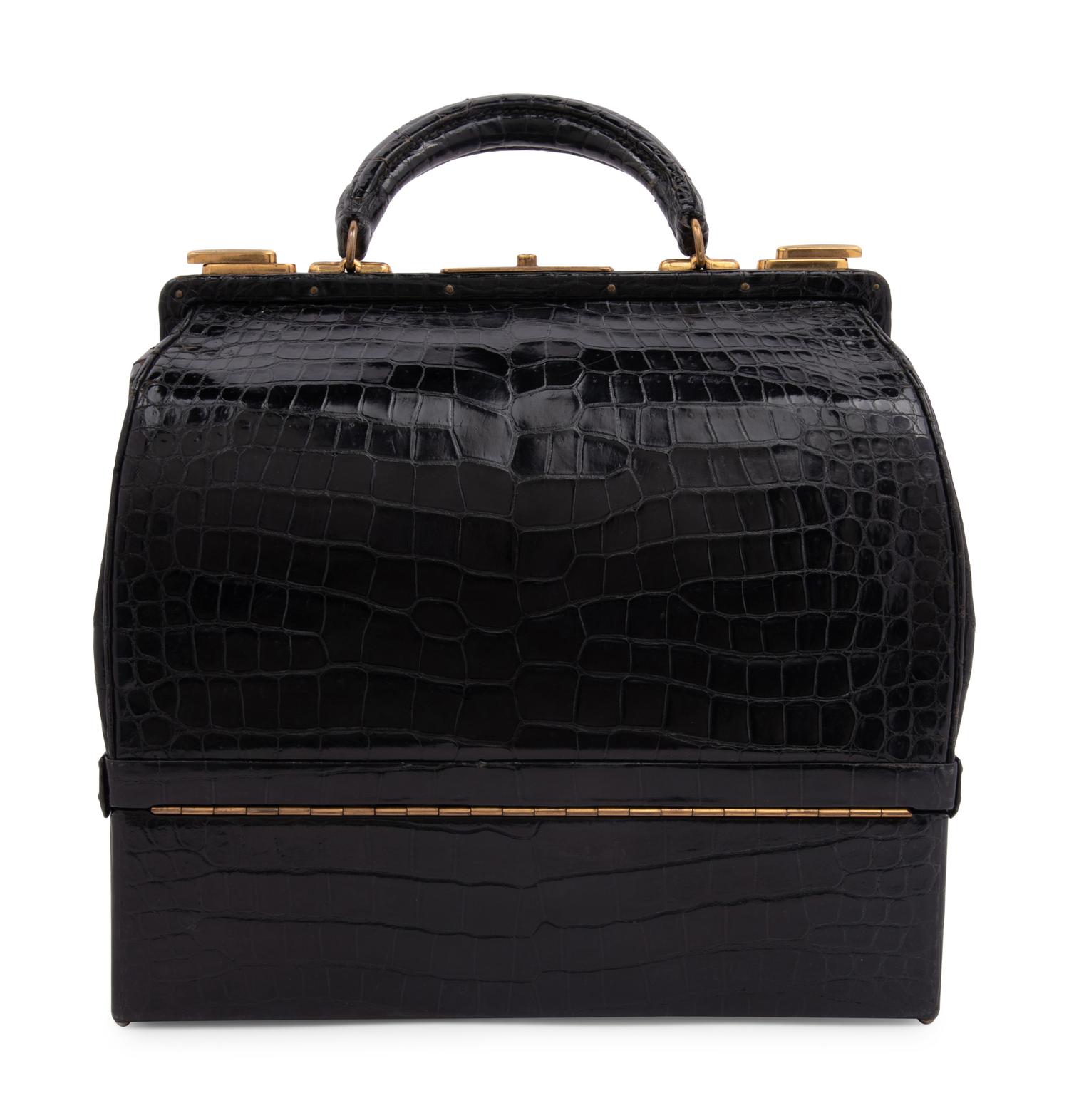Hermès Crocodile Sac Mallette 26cm, c1956