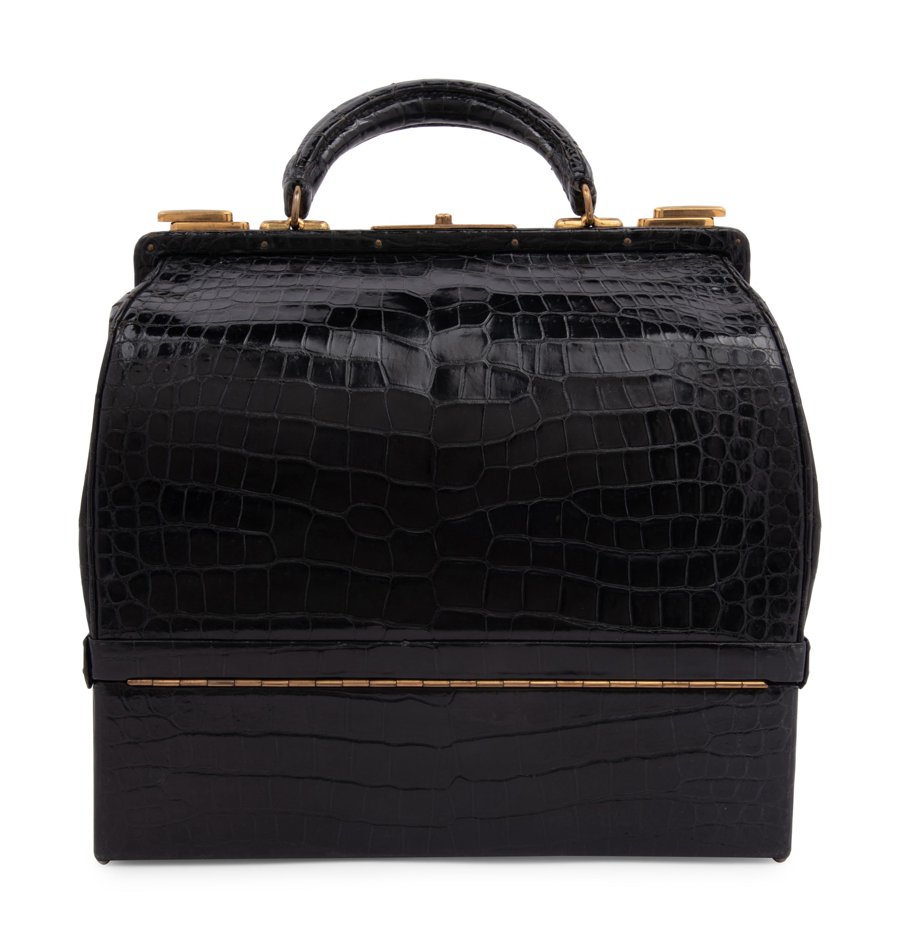 Hermès Crocodile Sac Mallette 26cm, c1956
