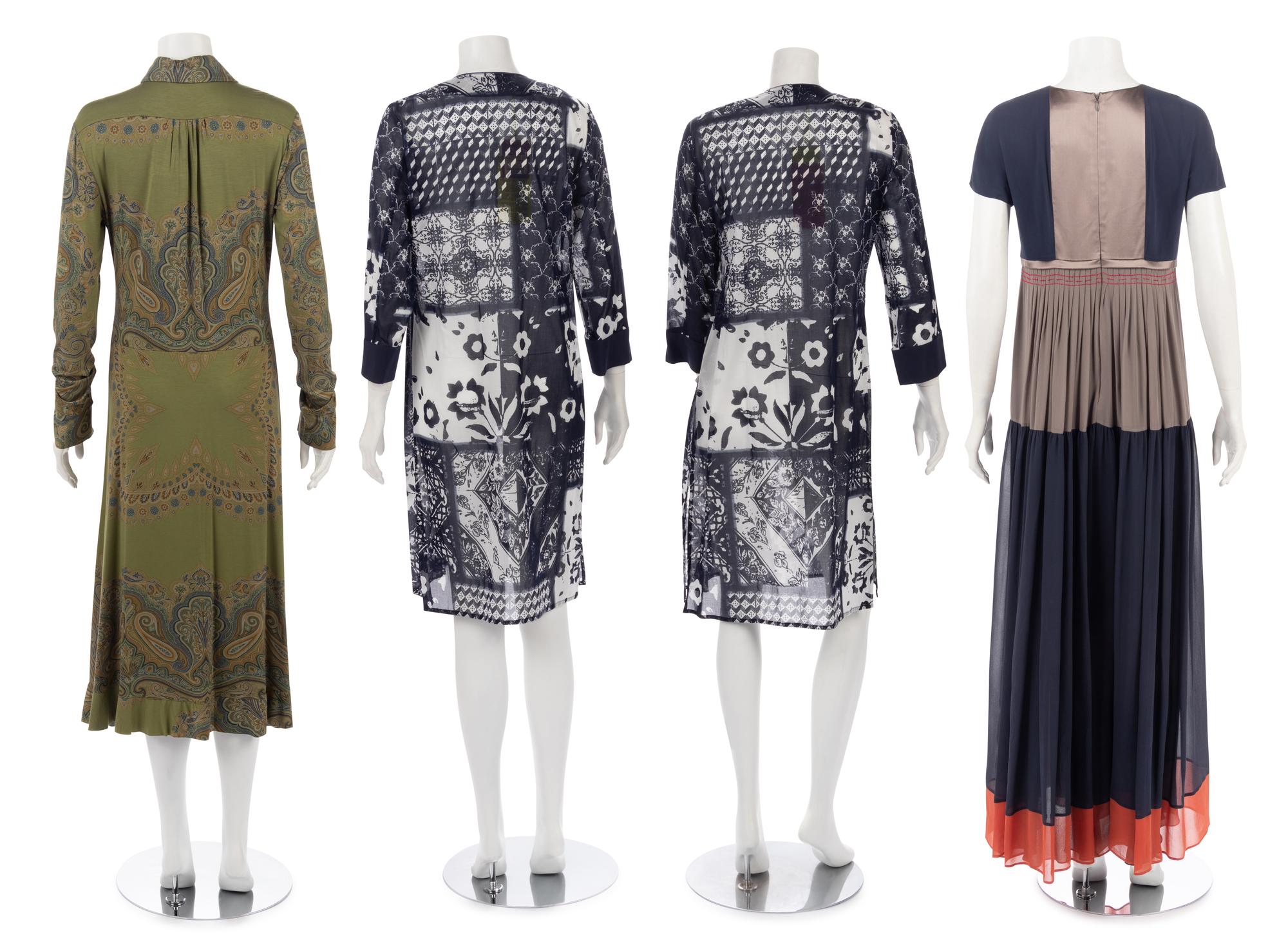 Four Etro Pieces: Two Dresses, Two Identical Tunics