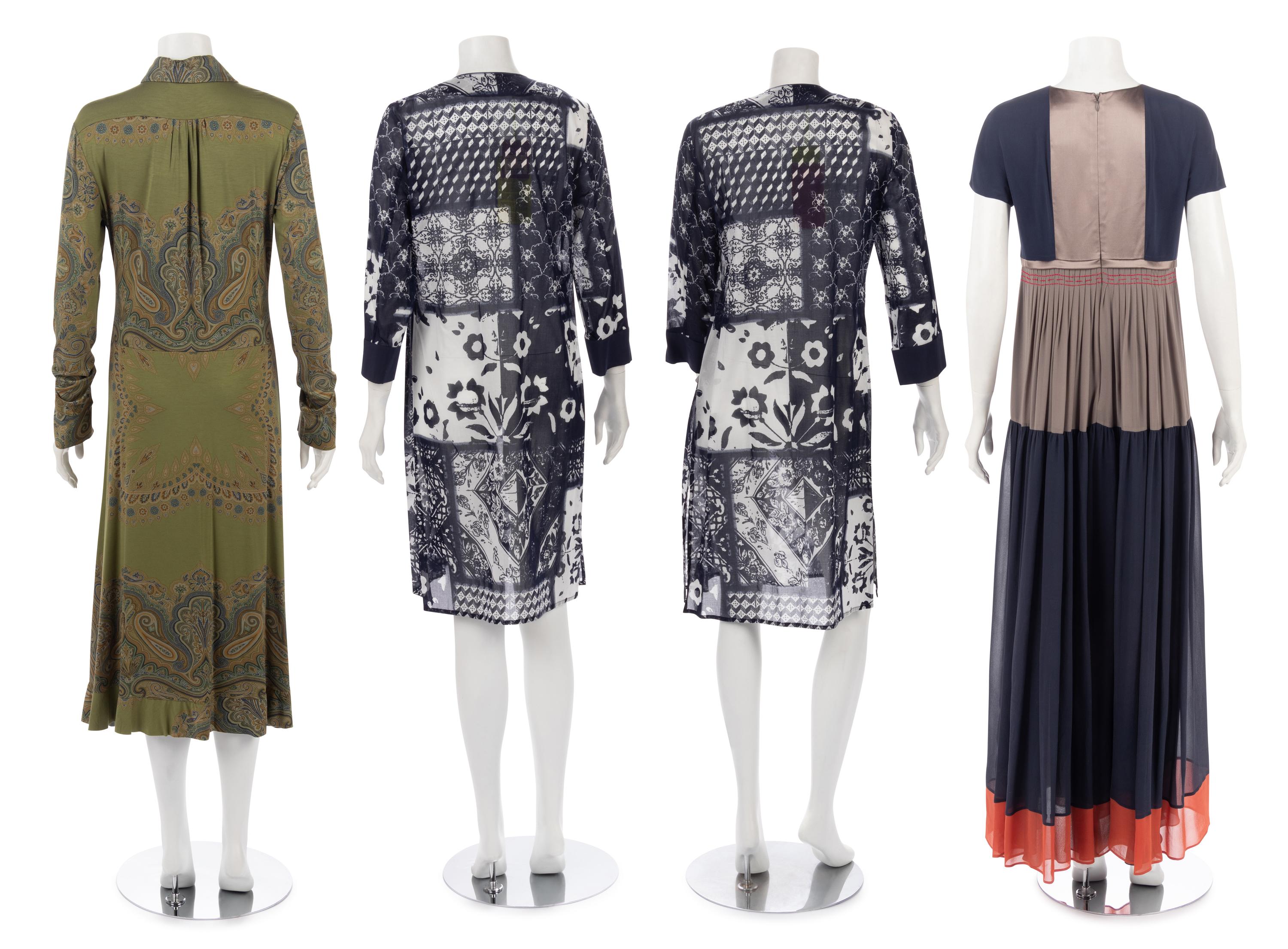 Four Etro Pieces: Two Dresses, Two Identical Tunics