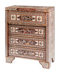 An Iberian Style Mother-of-Pearl Inlaid Chest of Drawers
