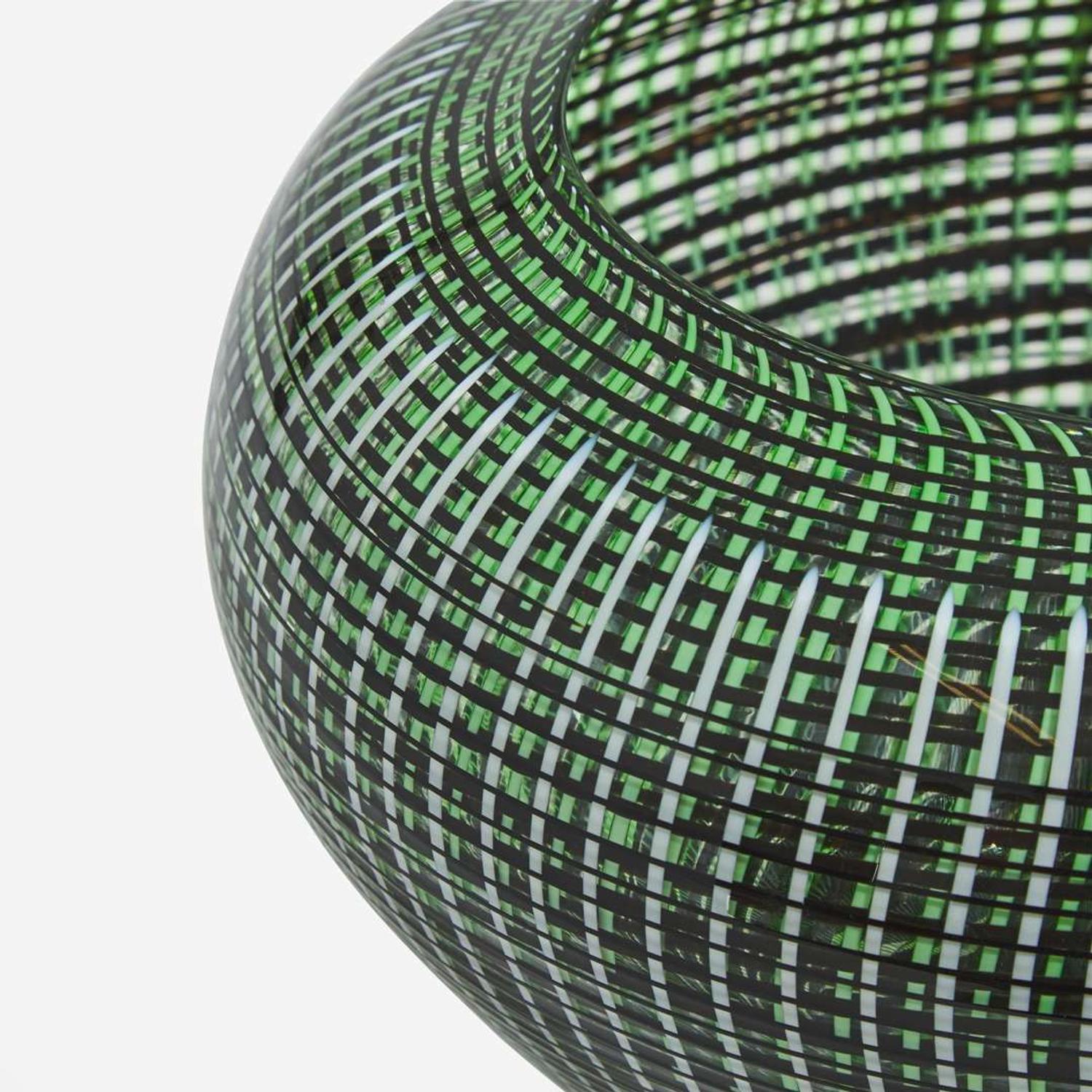 Lino Tagliapietra (Italian, b. 1934) and Marina Angelin (20th century) "Tessuto" Vase, Effetre International, Italy, 1986
