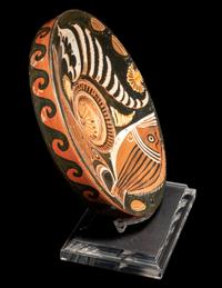 An Apulian Red-Figured Fish Plate