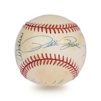 A 3,000 Hit Club Signed Autograph Baseball / 12 Signatures (Beckett Authentication Services Letter)