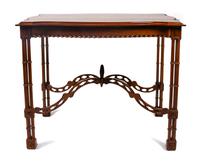 An American Console Table Height 30 x width 39 x depth 27 inches, — 20TH CENTURY