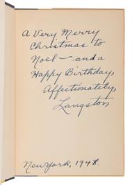 HUGHES, Langston (1901-1967). One-Way Ticket . New York: Alfred A. Knopf, 1949.