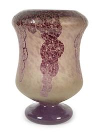 A Le Verre Fran ç ais Cameo Glass Vase