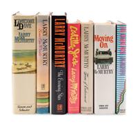 McMURTRY, Larry (1936-2021). A group of 7 titles, MOST FIRST EDITIONS, comprising: