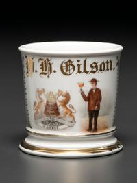 A Brewmaster's Porcelain Occupational Shaving Mug