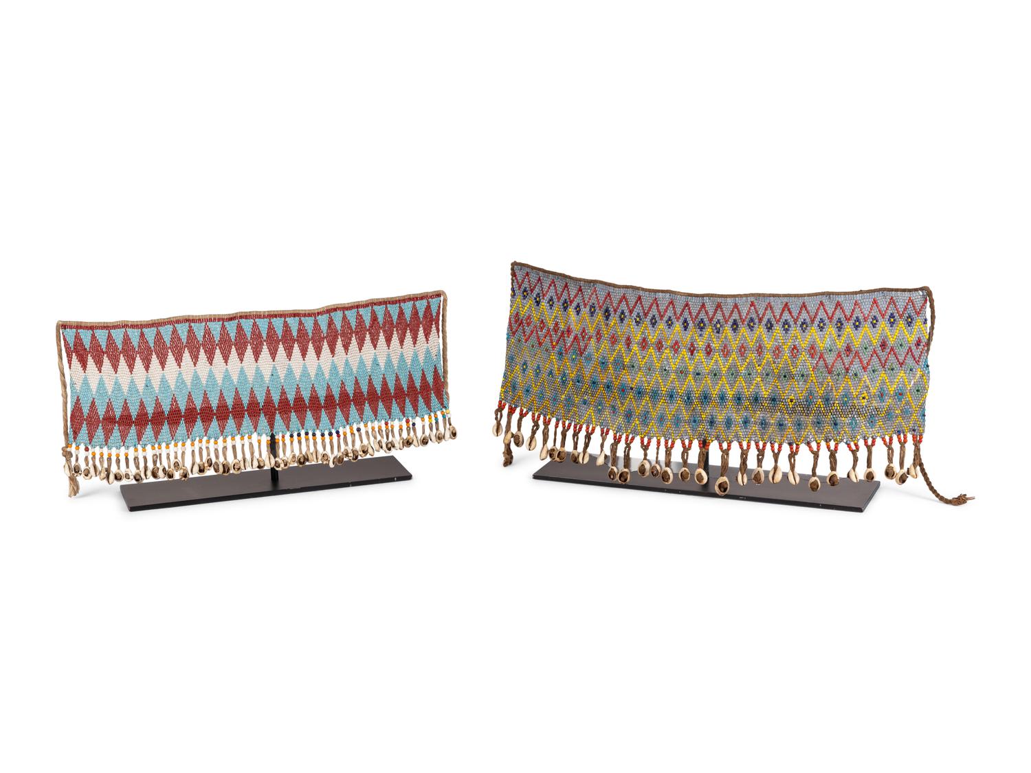 Two Cameroon Beaded Cache-Sexes