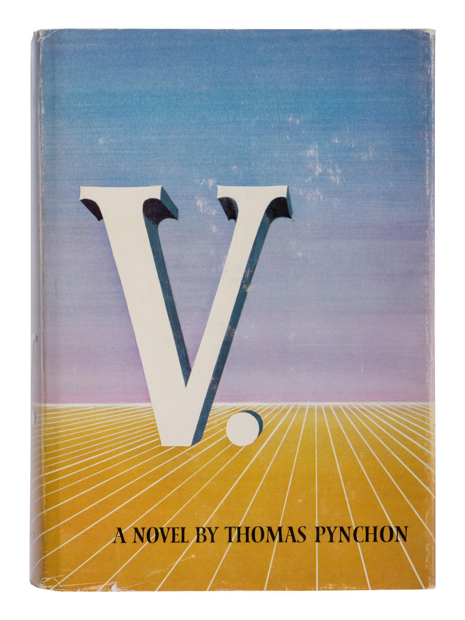 PYNCHON, Thomas (b. 1937). V . Philadelphia and New York: J. B. Lippincott, [1963].