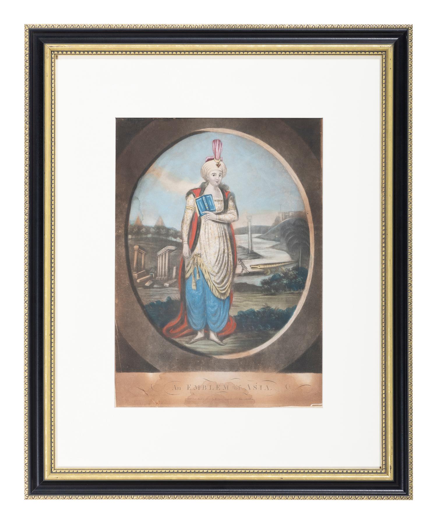 Four Allegorical Prints of the Continents