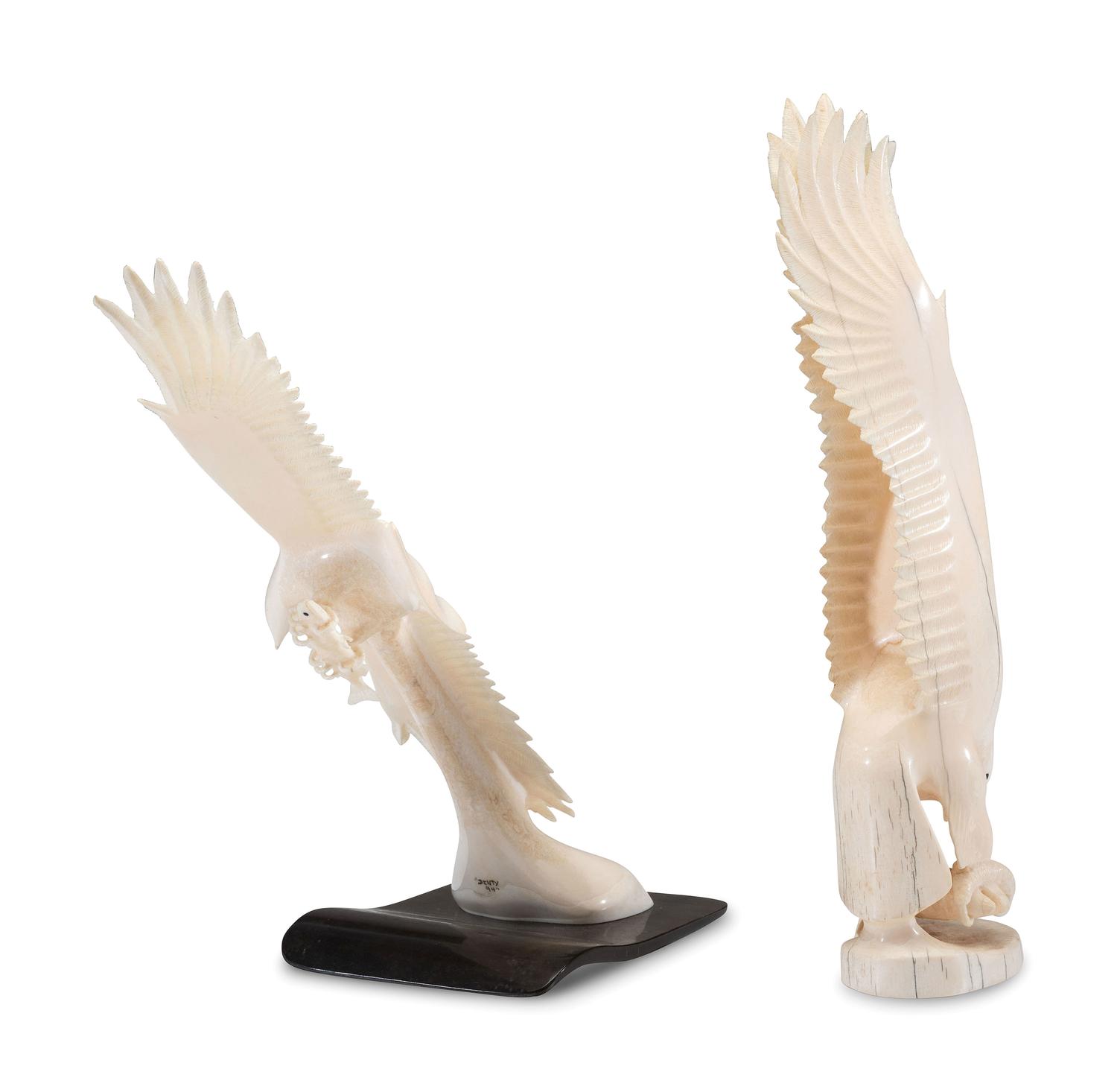 Walrus Ivory Sculptures