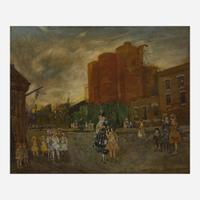 Jerome Myers (American, 1867–1940) The End of the Street