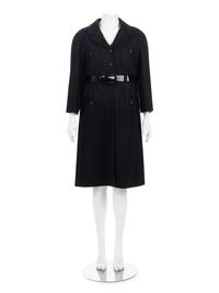 Chanel Belted Wool Pocket Coat, Fall 2007