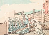 13 Japanese Woodblock Prints of Geishas