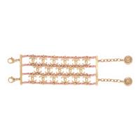 Chanel, CC & Woven Chain Bracelet