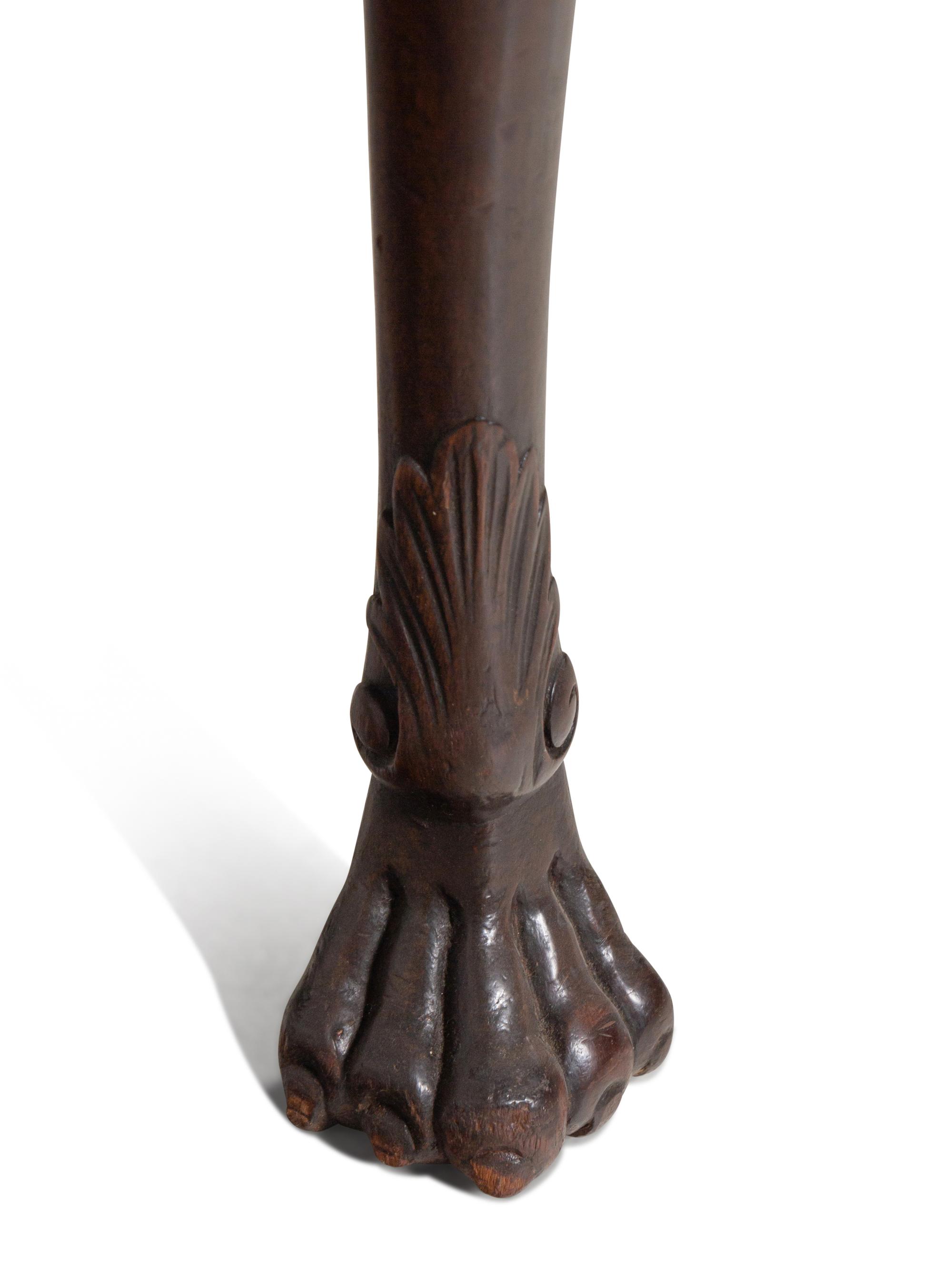 An Irish George III Style Carved Mahogany Console Table