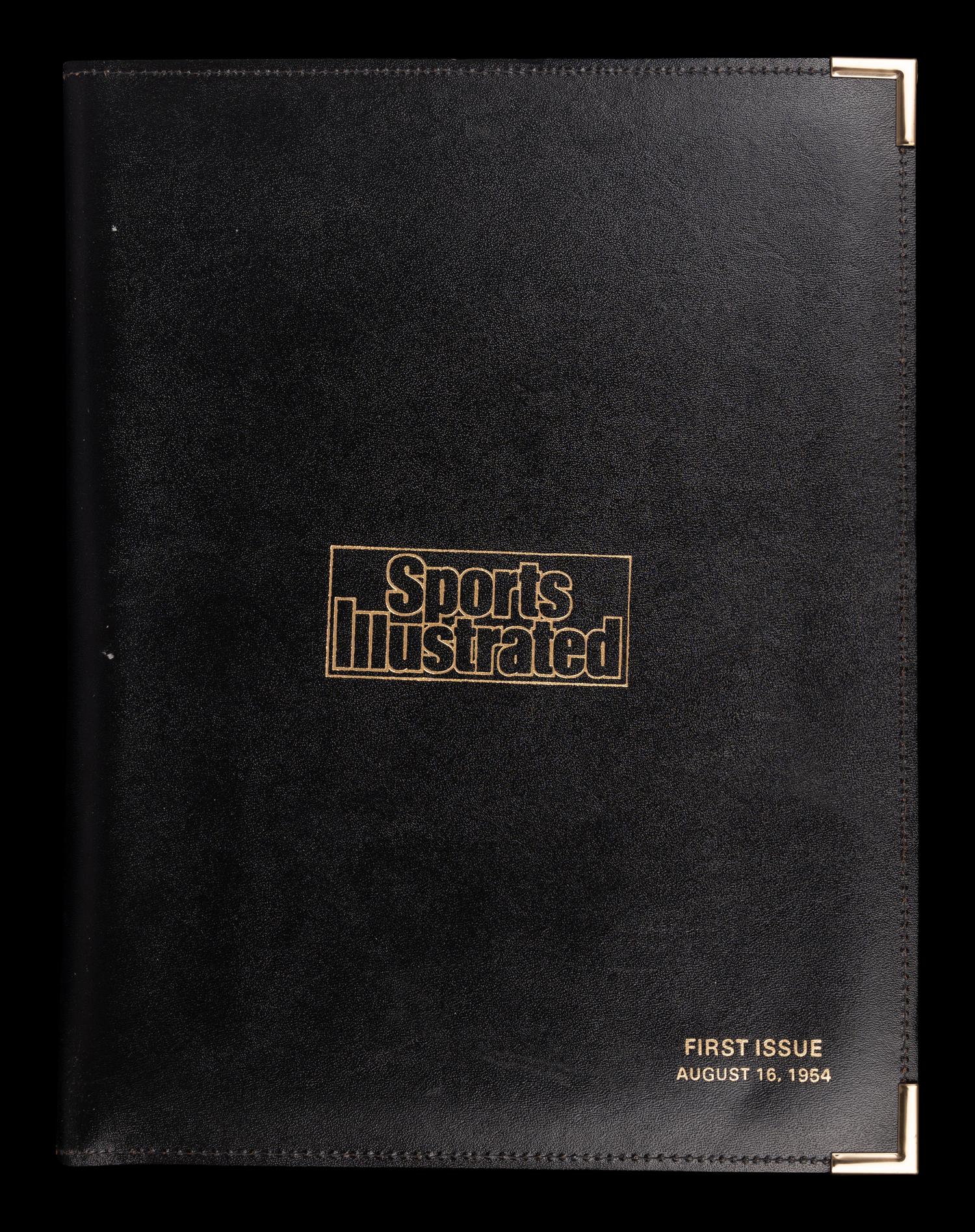An Original 1954 Sports Illustrated First Issue Complete With Topps Baseball Cards Insert,