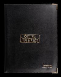 An Original 1954 Sports Illustrated First Issue Complete With Topps Baseball Cards Insert,