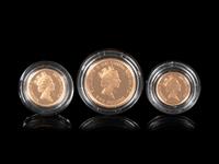 [GREAT BRITAIN] A 1986 Three-Coin Gold Proof Set