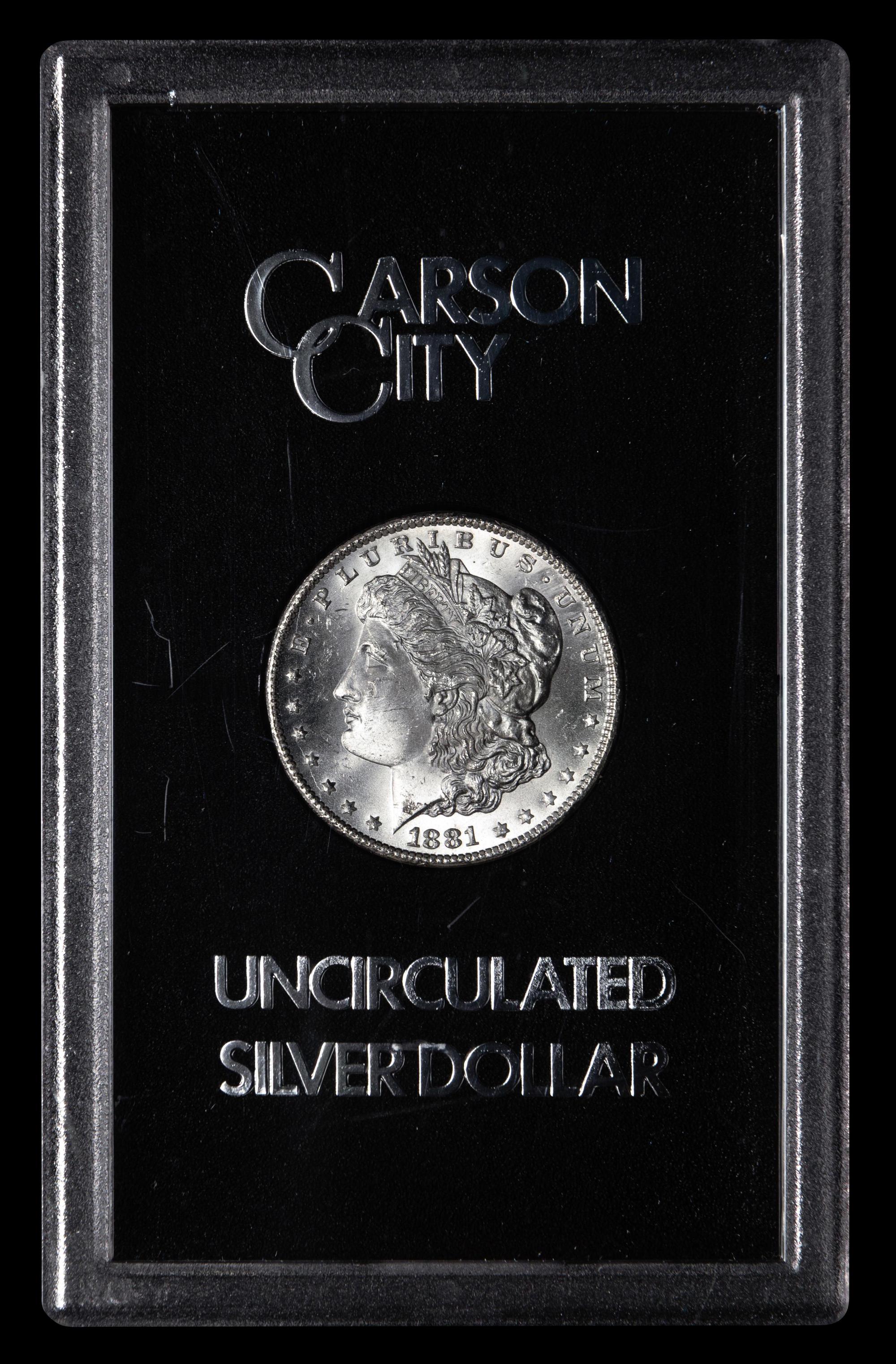 An 1881-CC GSA: Morgan $1 Coin