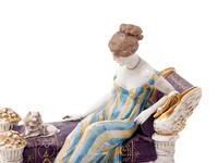 A Porcelain Figural Group