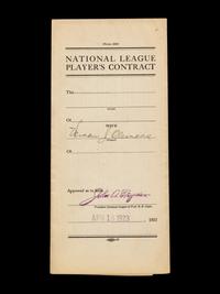 A Group of 15 1920s-30s St. Louis Cardinals Contract Agreements All Signed by Branch Rickey