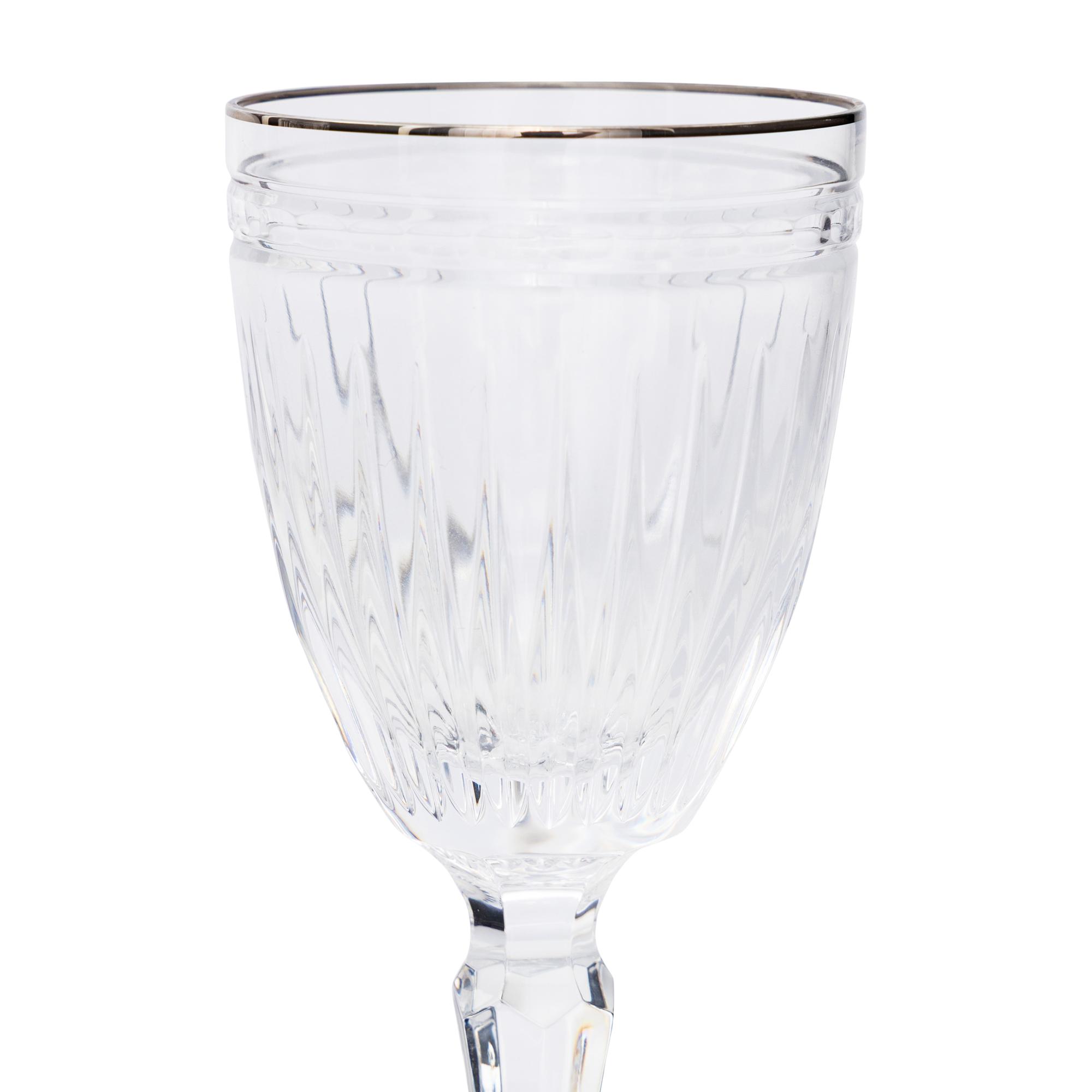 A Waterford Hanover Platinum Stemware Service