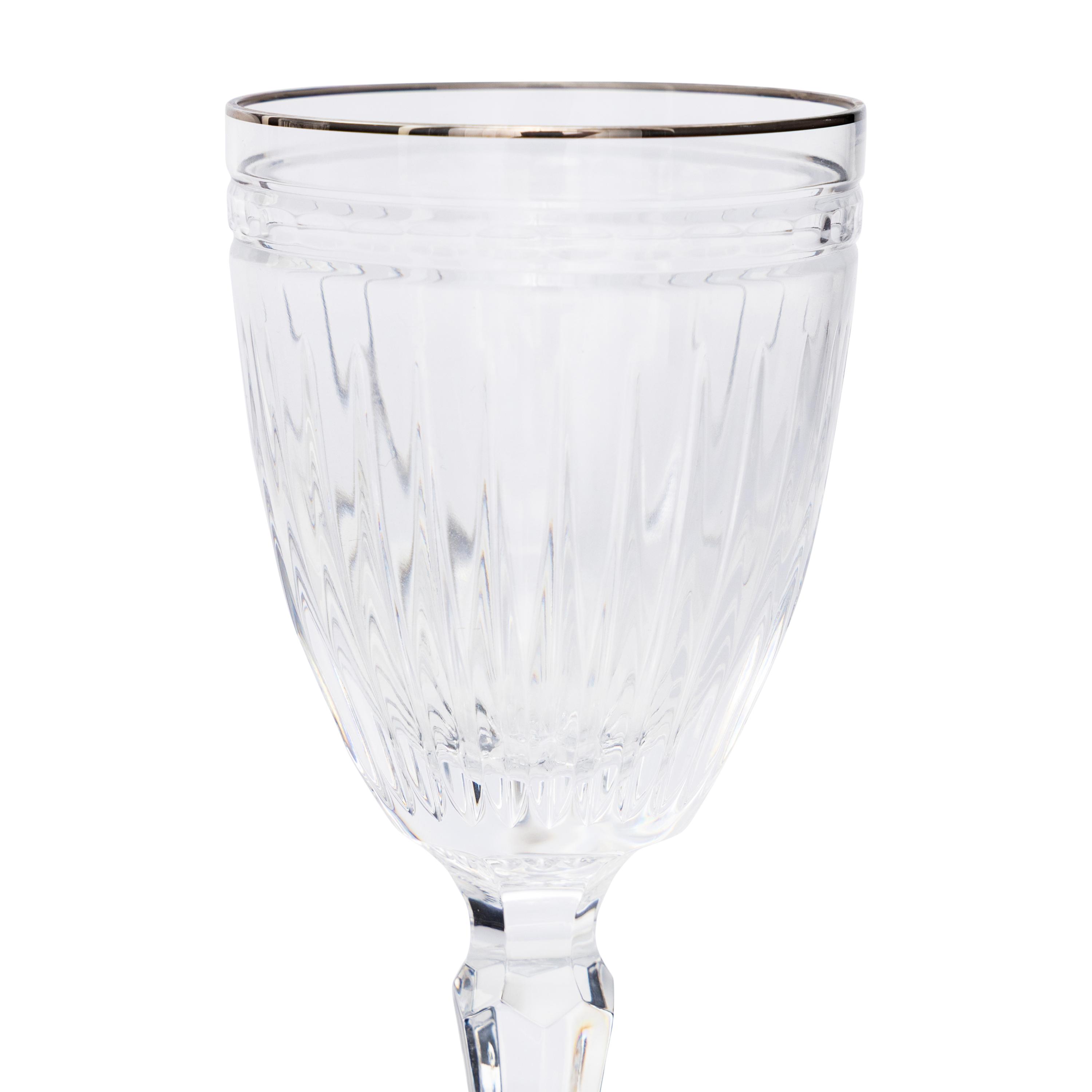 A Waterford Hanover Platinum Stemware Service