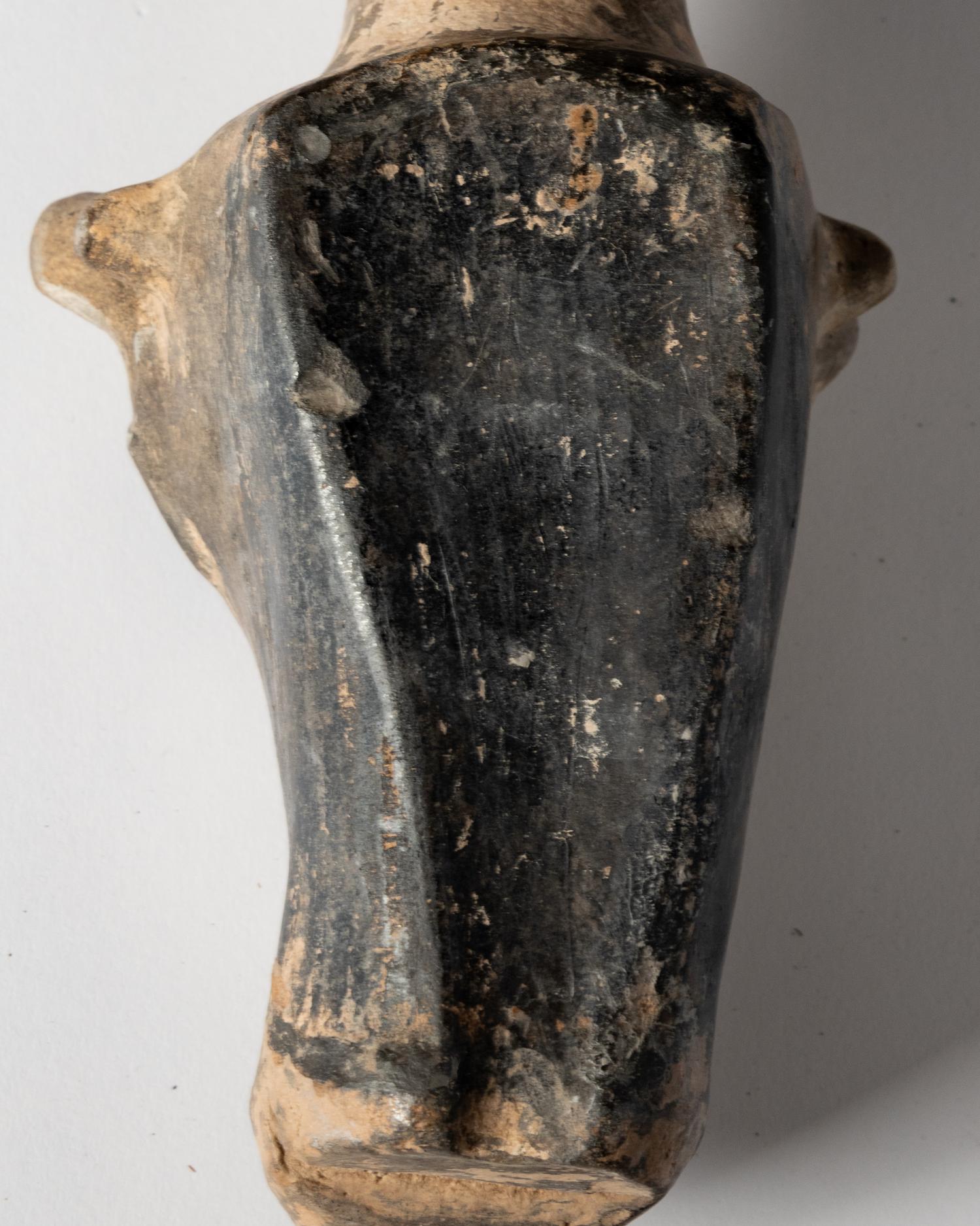 An East Greek Terracotta Rhyton in the Form of a Bull