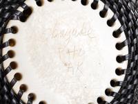 Baleen Basket, with Whale Tail Finial
