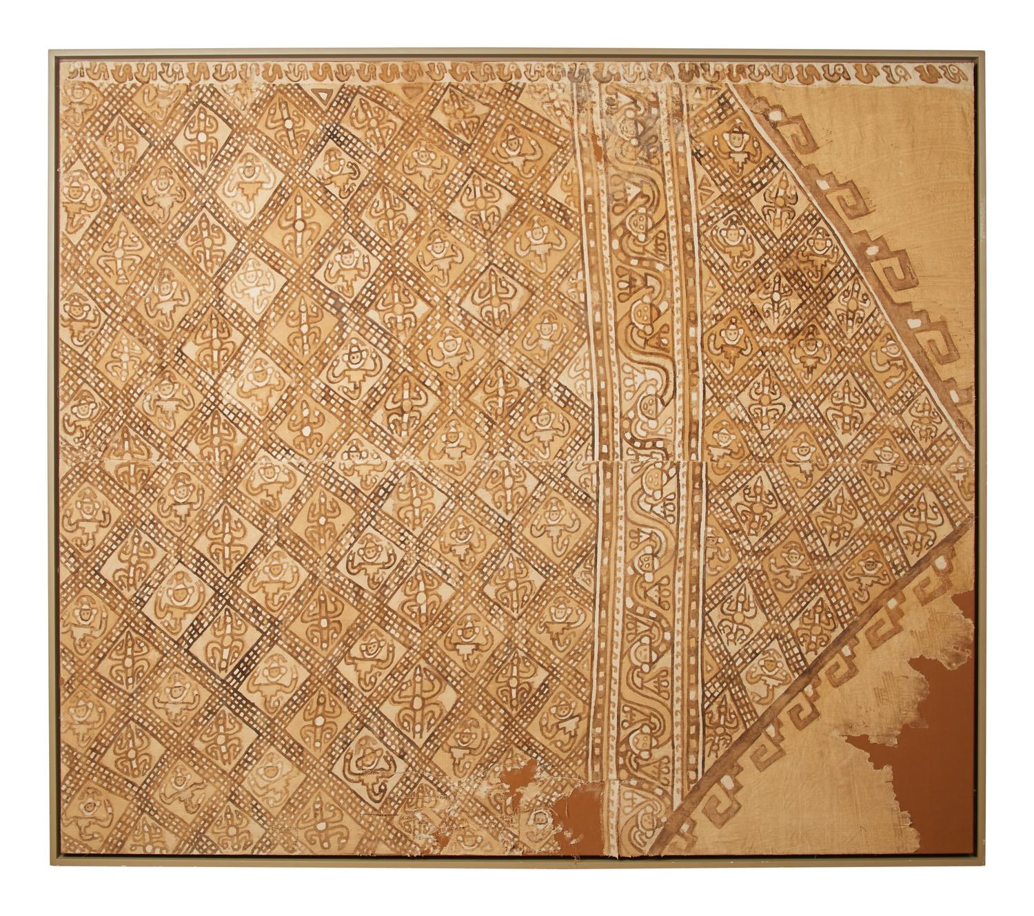 A Chancay Painted Textile
