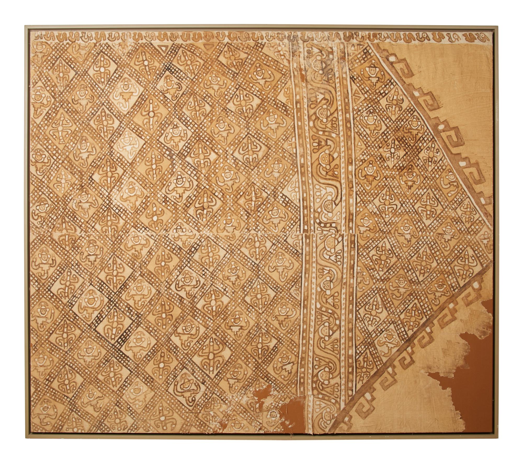 A Chancay Painted Textile