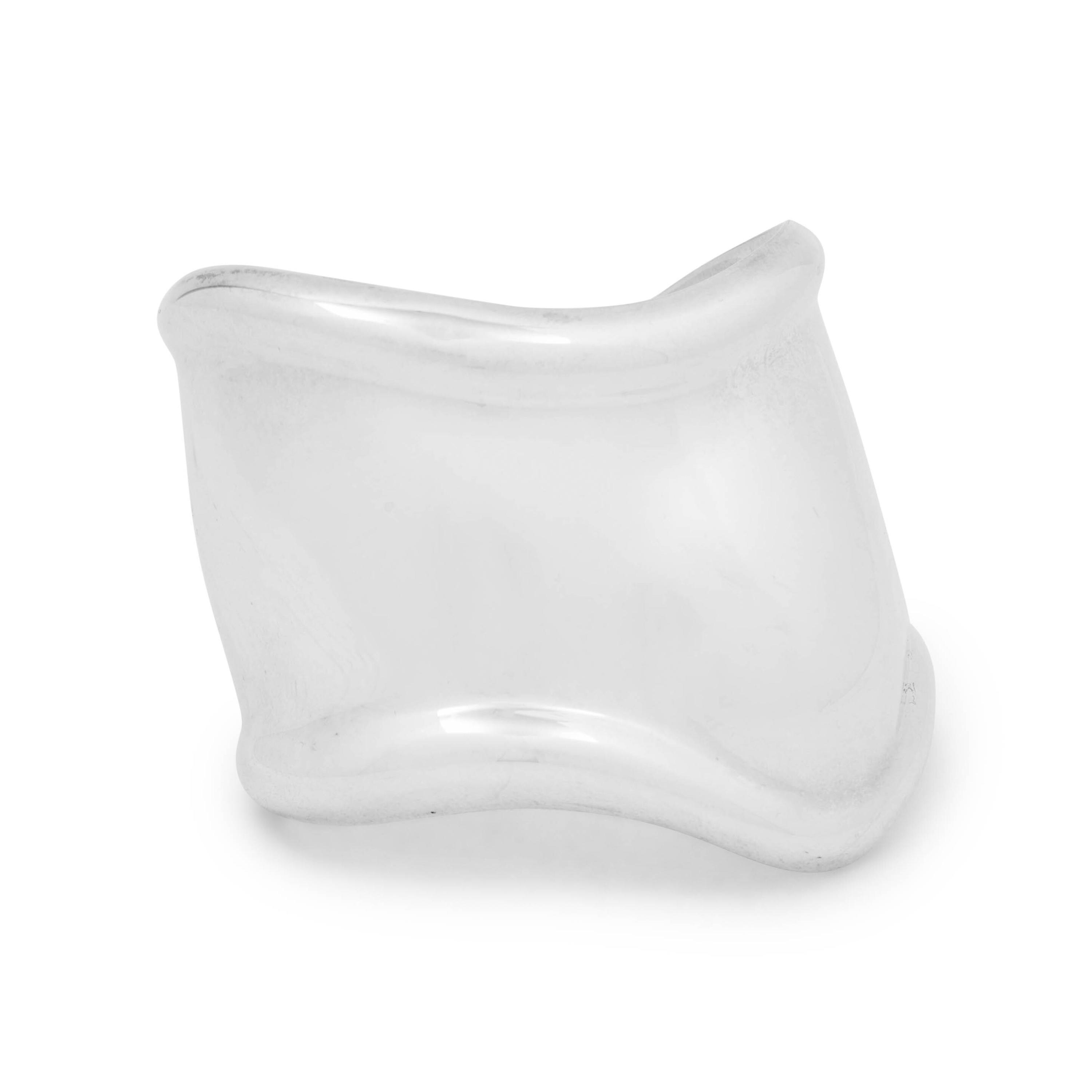 Elsa Peretti, Tiffany & Co.; Sterling Silver Small Bone Cuff