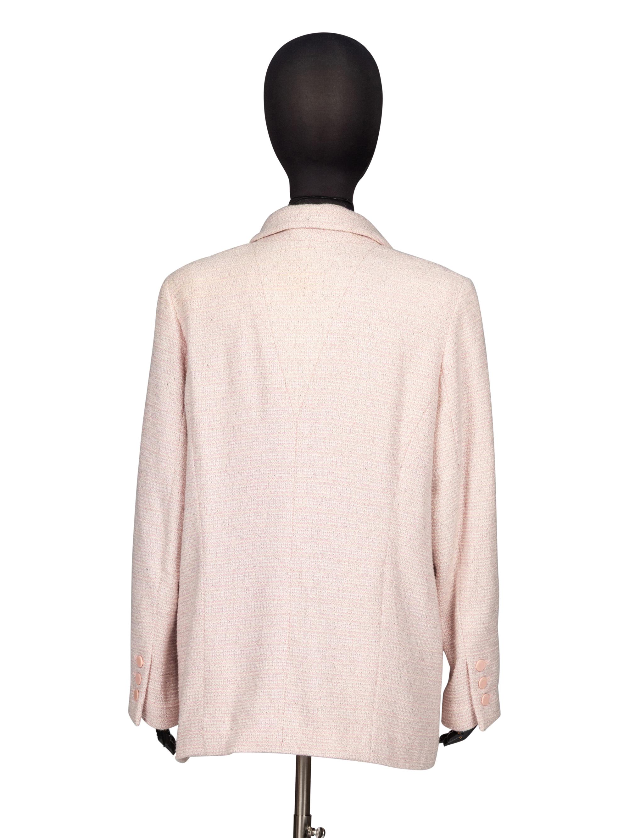 Chanel, Pale Pink Tweed Blazer