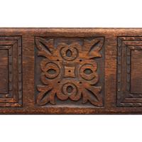 An Italian Oak Hall Bench