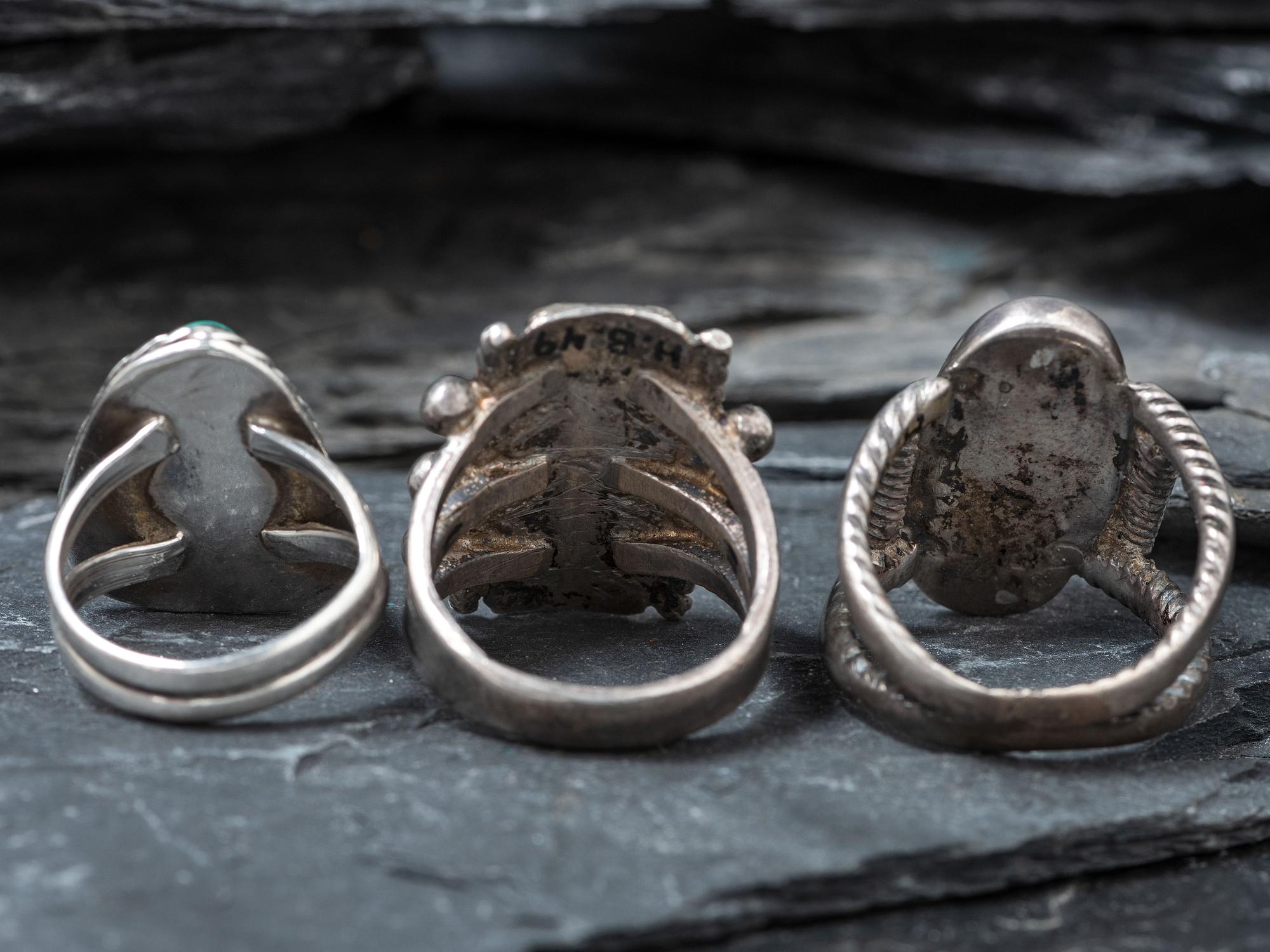 Navajo Rings, Collected by Hoffman Birney (1891-1958)