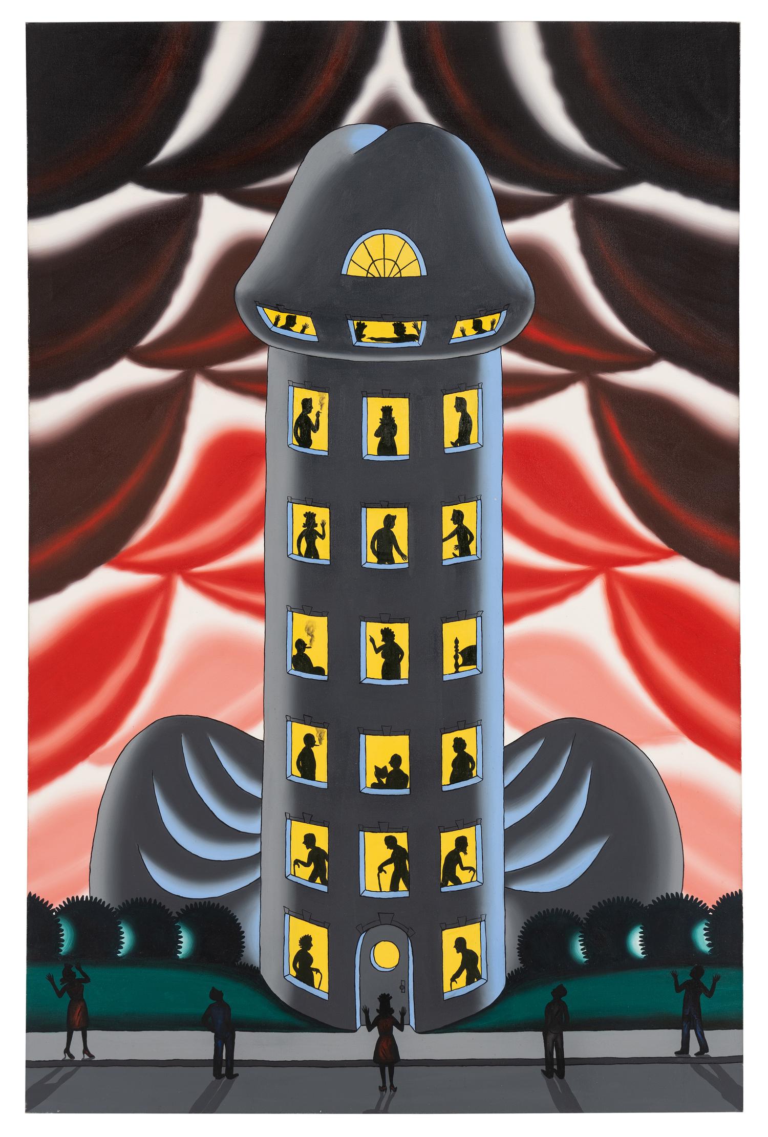Postmodern Res/Erection with Observation Deck , 1984
