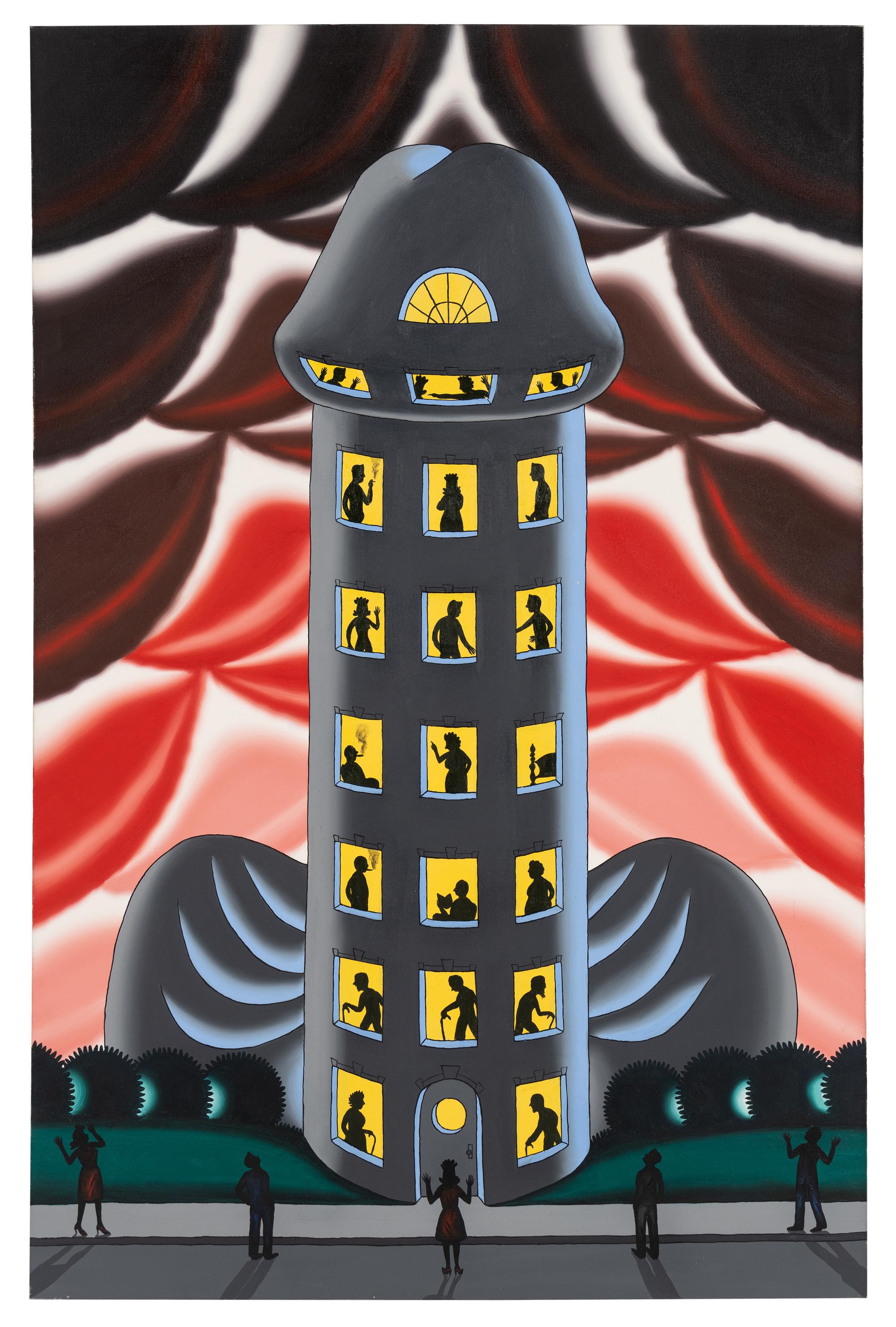 Postmodern Res/Erection with Observation Deck , 1984