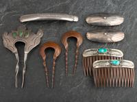 Navajo and Southwestern-style Hair Decorations