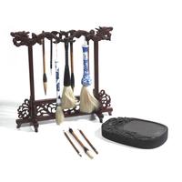 A Group of Chinese Scholar's Objects, 20th Century 近代 文房一組